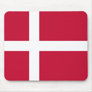 Danmark (danska) Flagga Musmatta