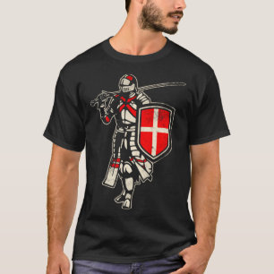 Danmark danska Knight T Shirt