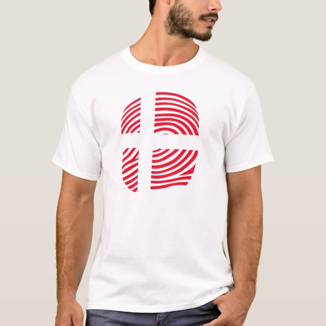 Danmark DNA T Shirt (Framsida)