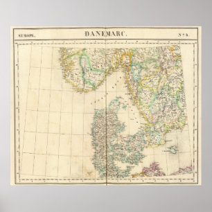 Danmark Europa 8 Poster