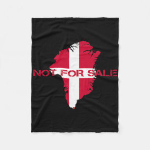 Danmark Flag Grönland är inte till salu Bilaga Grö Fleecefilt