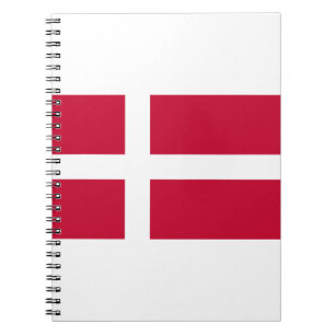 Danmark Flagga Anteckningsbok