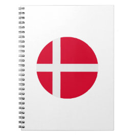 Danmark Flagga Anteckningsbok