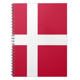 Danmark Flagga Anteckningsbok