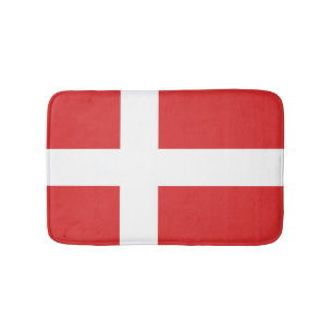 Danmark flagga badrumsmatta