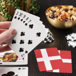 Danmark flagga casinokort