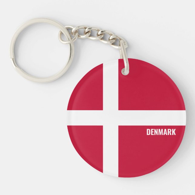 Danmark Flagga Charming Patriotic (Framsidan)