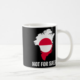 Danmark Flagga Grönland är inte till salu Bilaga G Kaffemugg