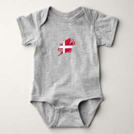 Danmark Flagga Inside Me, skandinavien Klo Mark T Shirt