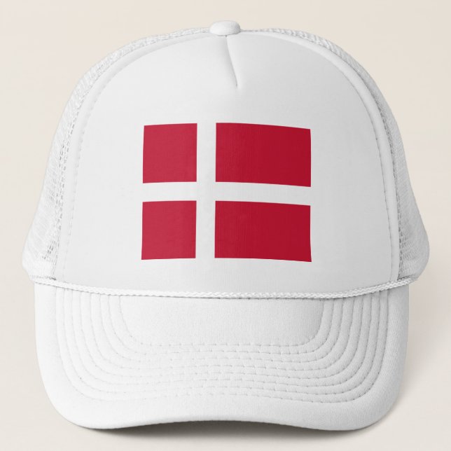 Danmark Flagga Keps (Framsida)