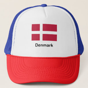Danmark Flagga Keps