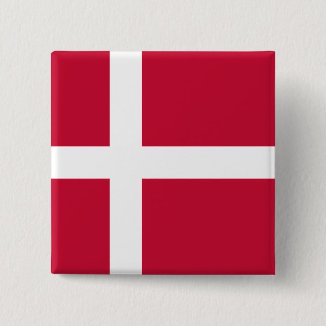 Danmark Flagga Knapp (Framsida)