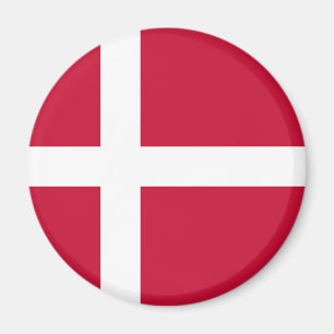 Danmark Flagga Magnet