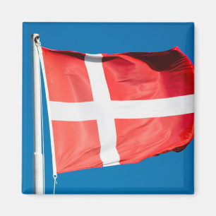 Danmark Flagga Magnet