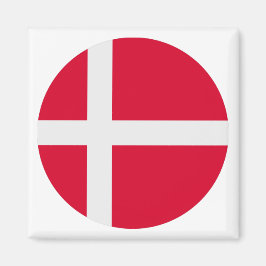 Danmark Flagga Magnet
