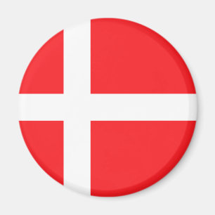 Danmark flagga magnet