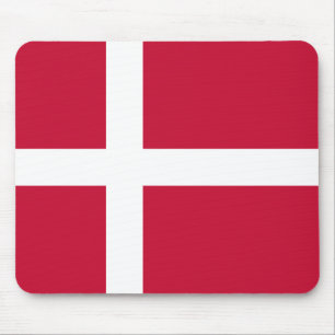Danmark Flagga Musmatta