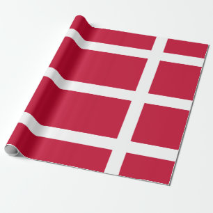 Danmark Flagga Presentpapper