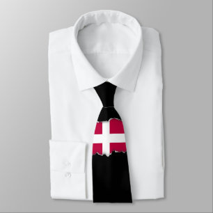 Danmark Flagga Slips