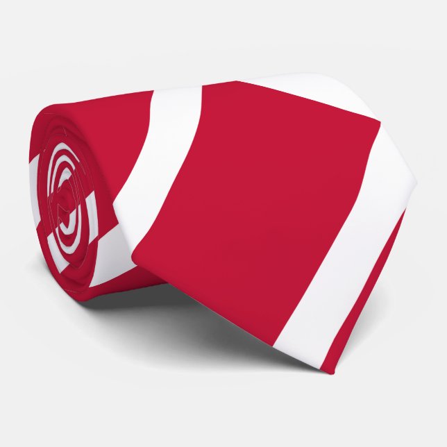 Danmark Flagga Slips (Rullad)