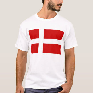 Danmark Flagga T-shirt