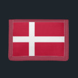 Danmark Flagga TriFold Nylon Wallet<br><div class="desc">TriFold Nylon Wallet innehåller Danmark flagga,  plånboken stil kan ändras för att passa dina behov.</div>