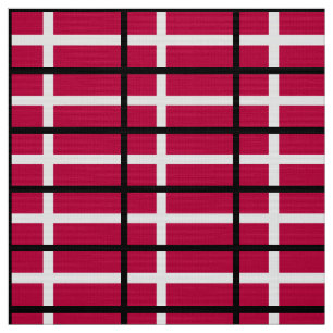 Danmark Flagga Tyg