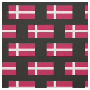 Danmark Flagga Tyg