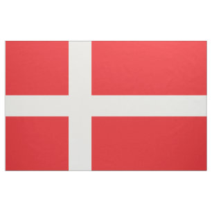 Danmark Flagga Tyg