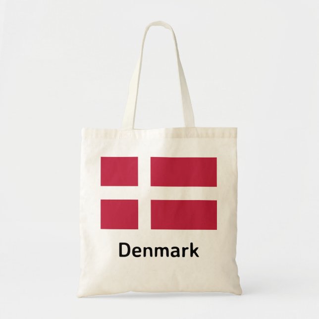 Danmark Flagga Tygkasse (Framsidan)