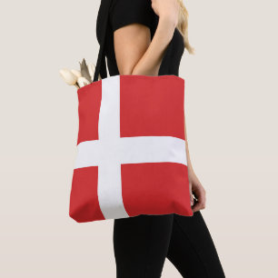 Danmark flagga tygkasse