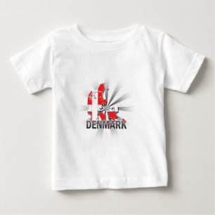 Danmark flaggakarta 2,0 t shirt