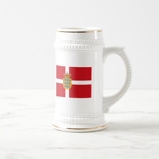 Danmark Flagw COA-mugg Sejdel (Höger)