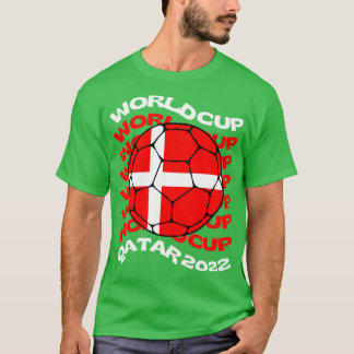 Danmark Football T Shirt