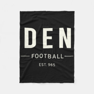 Danmark Fotboll Est. 965 Heritage Fotboll Fan T-sh Fleecefilt