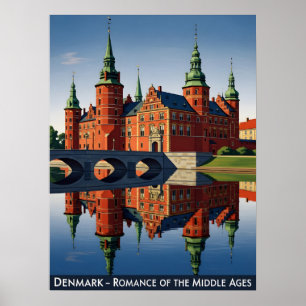Danmark - Frederiksborg Castle Poster