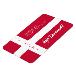 Danmark Grundlovsdag Dansk nationaldag Flagga Magnet