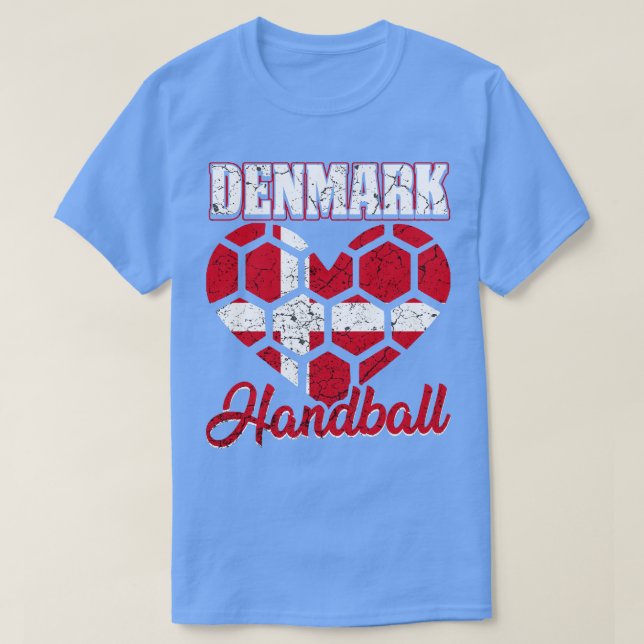 Danmark Handball 4 T Shirt (Design framsida)