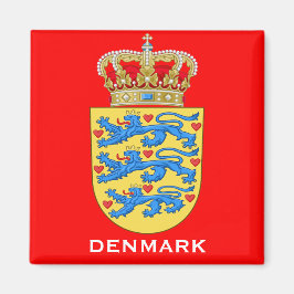 Danmark Jackar Arm Gift Magnet