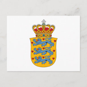 Danmark Jackar Arm vykort