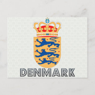 Danmark Jackar av Arm Vykort