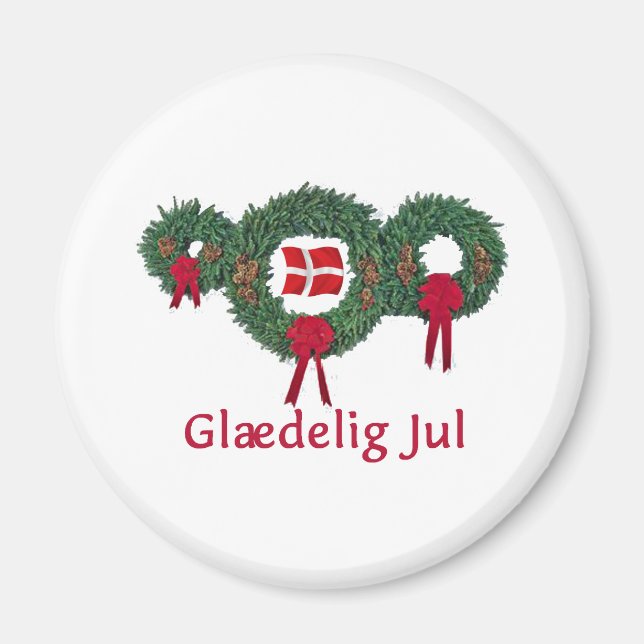 Danmark Jul 2 Magnet (Framsidan)