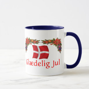 Danmark jul mugg