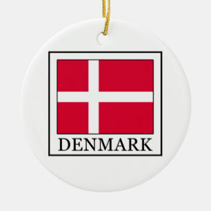 Danmark Julgransprydnad Keramik
