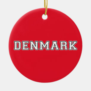Danmark Julgransprydnad Keramik