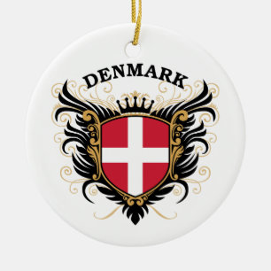 Danmark Julgransprydnad Keramik