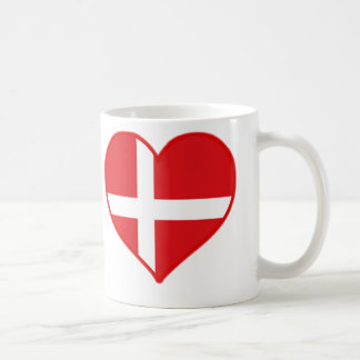 Danmark Kärlek Kaffemugg