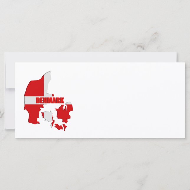 Danmark karta (Framsida)