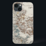 Danmark kartbokkarta med 5 satte in kartor<br><div class="desc">Danemark Schleswig,  Holstein u. Lauenburg Nebst håla Danischen Colonie'n. Vid Stieler Adolf (187). Publicerat av "Gotha: Justus Perthes".</div>