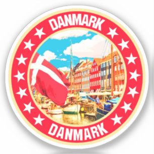 Danmark Klistermärken